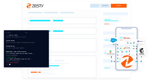 Build for any channel and minimize development time