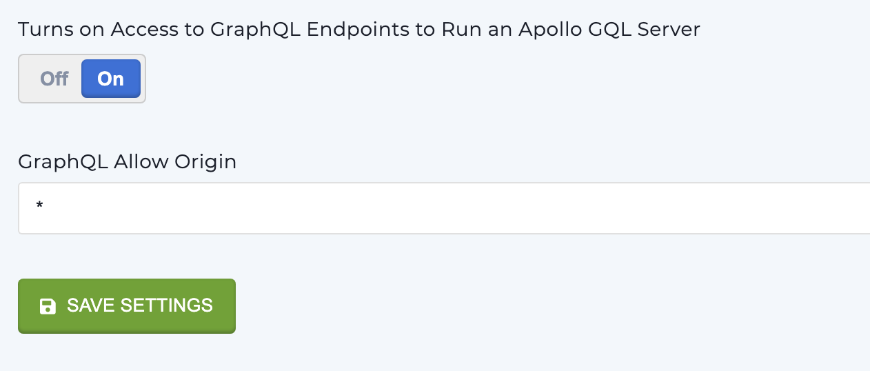 gql-setting