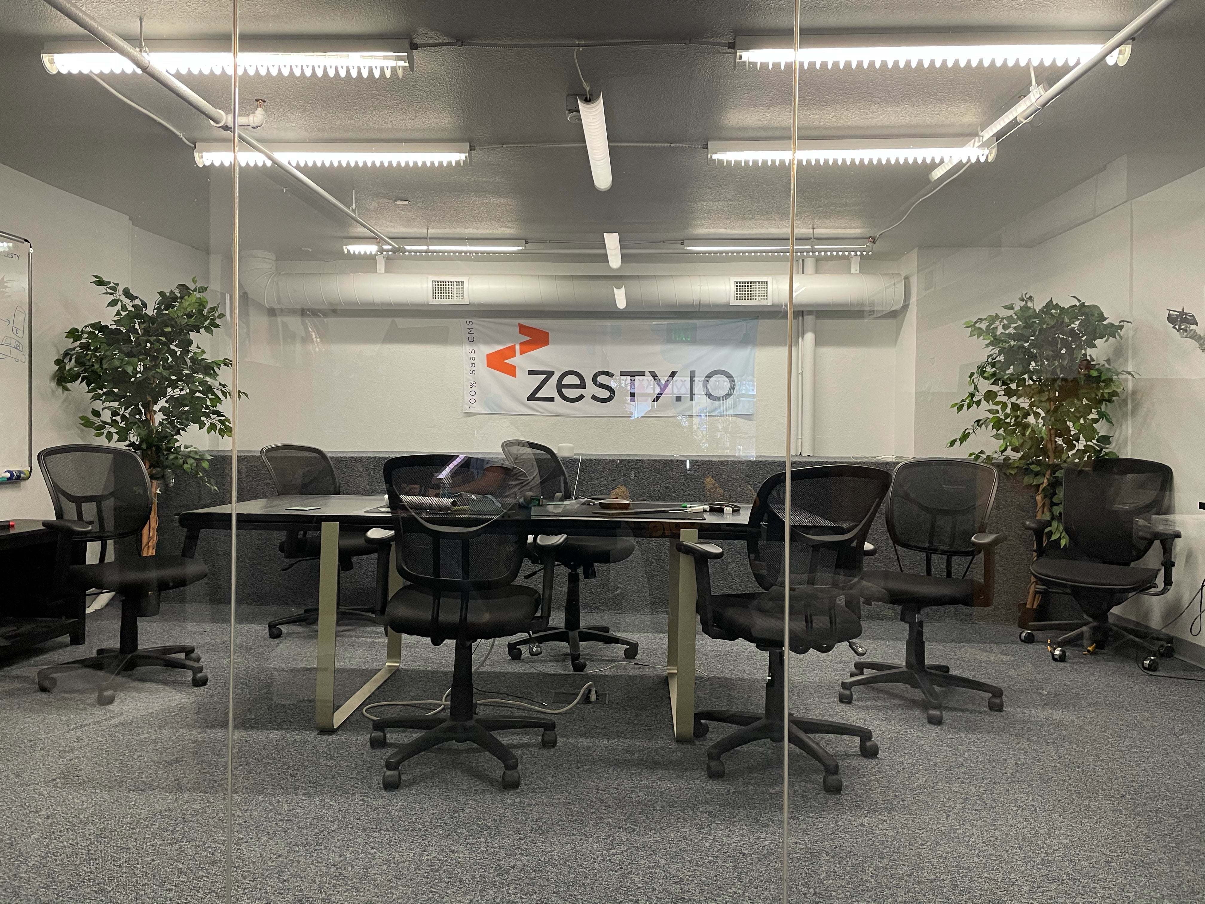 Zesty.io San Diego office war room